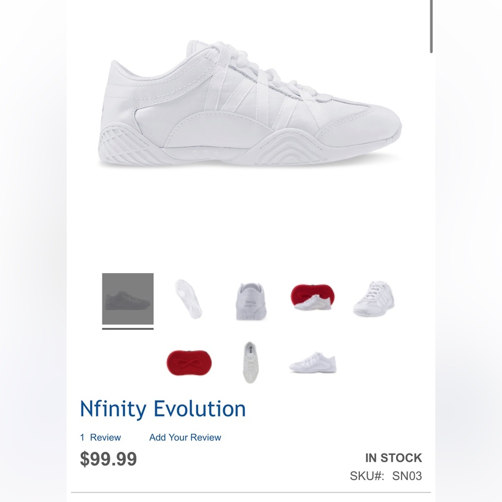 NFINITY Evolution Y2 Cheer Shoe